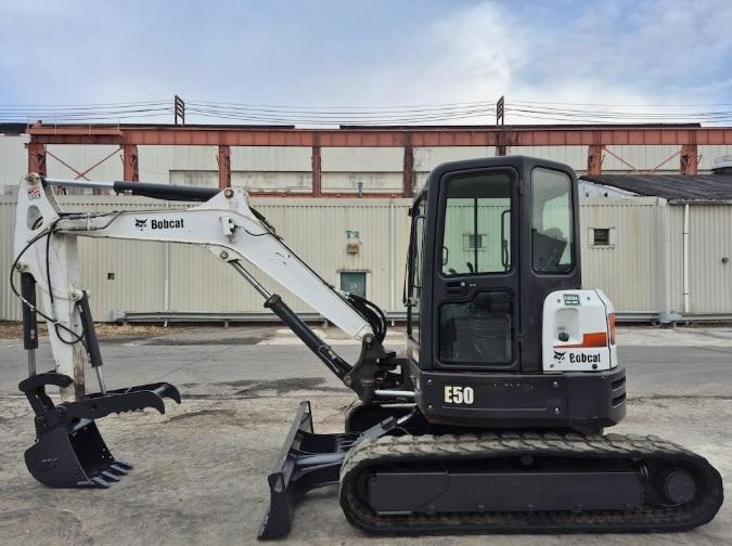 2018 Bobcat E50 Mini Excavator w/ Thumb & Bucket