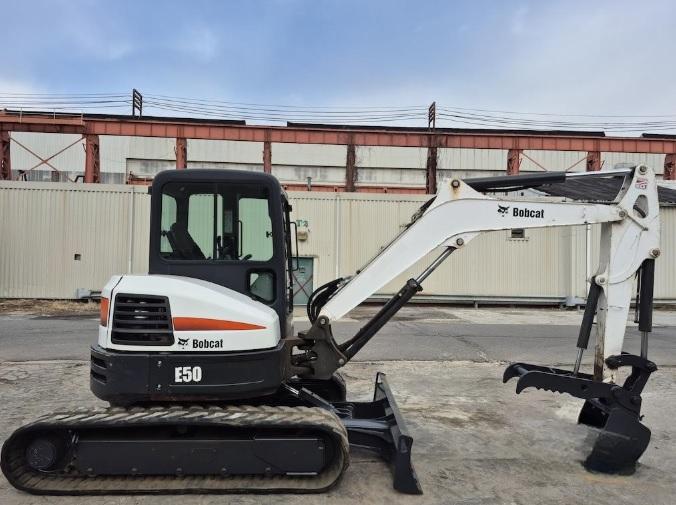 2018 Bobcat E50 Mini Excavator w/ Thumb & Bucket